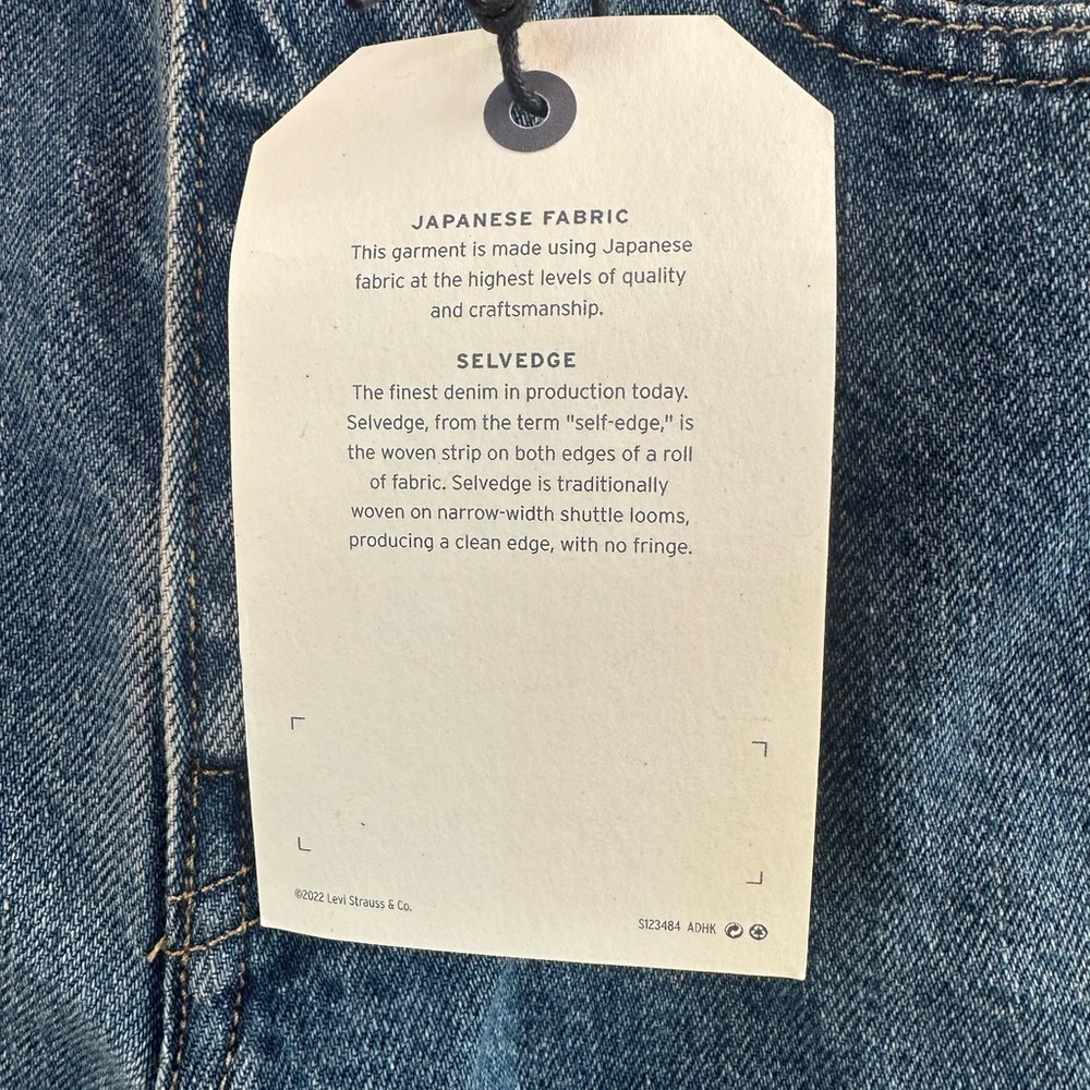 NWT! Levi’s Japanese Selvedge High Rise
Boyfriend Jeans Women’s Size 24 - Picture 11 of 14